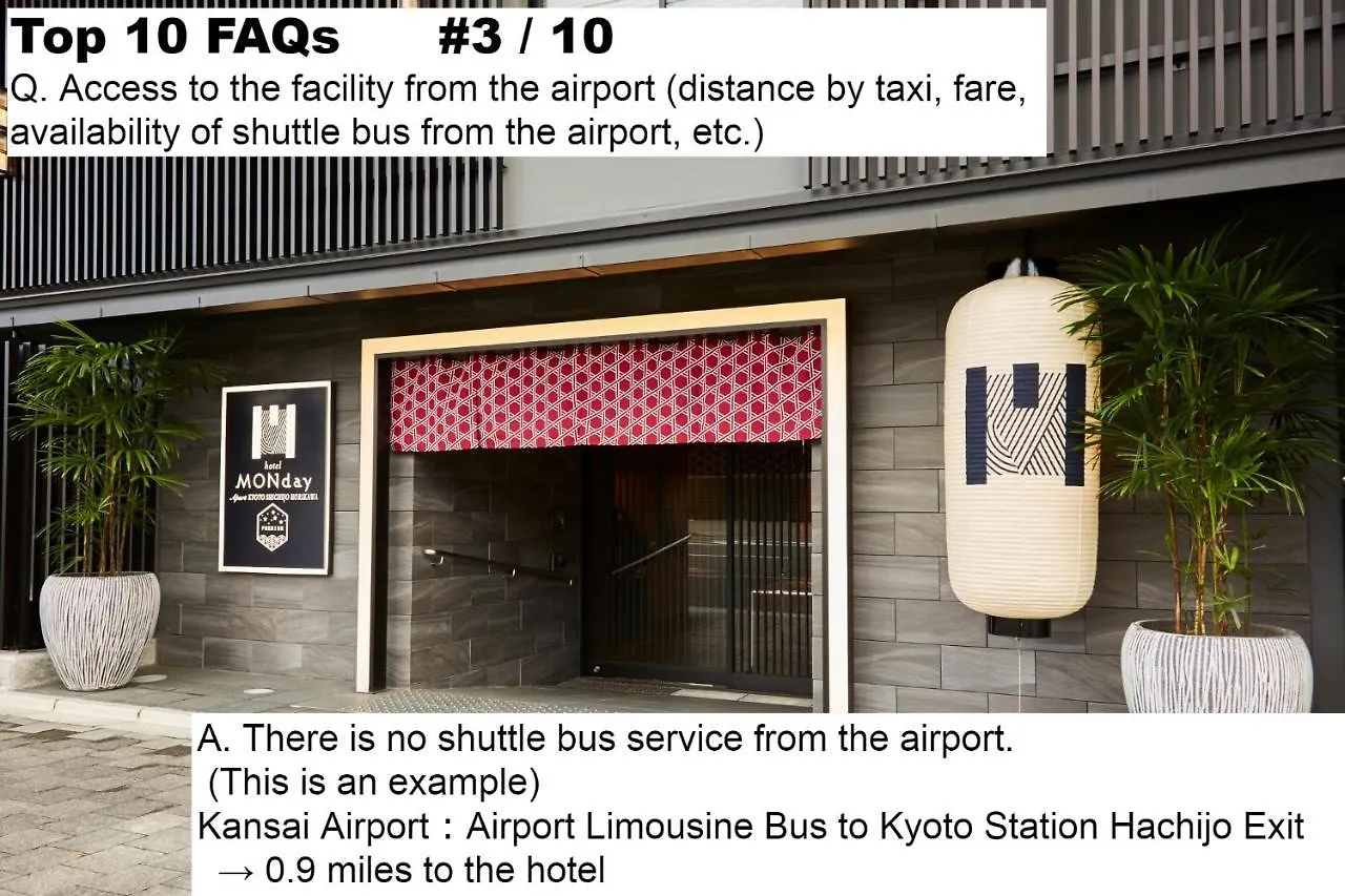 Monday Apart Premium Kyoto Station Japon